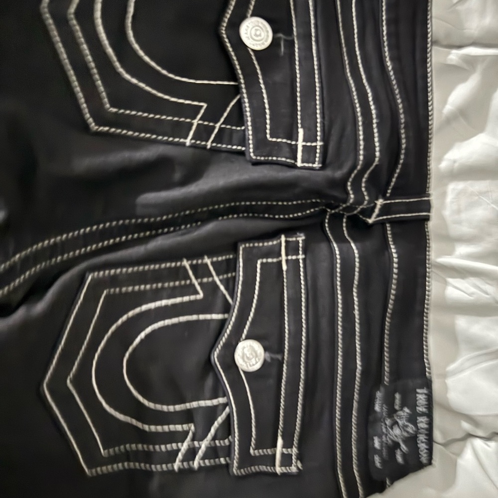 True Religion Black Skinny Jeans